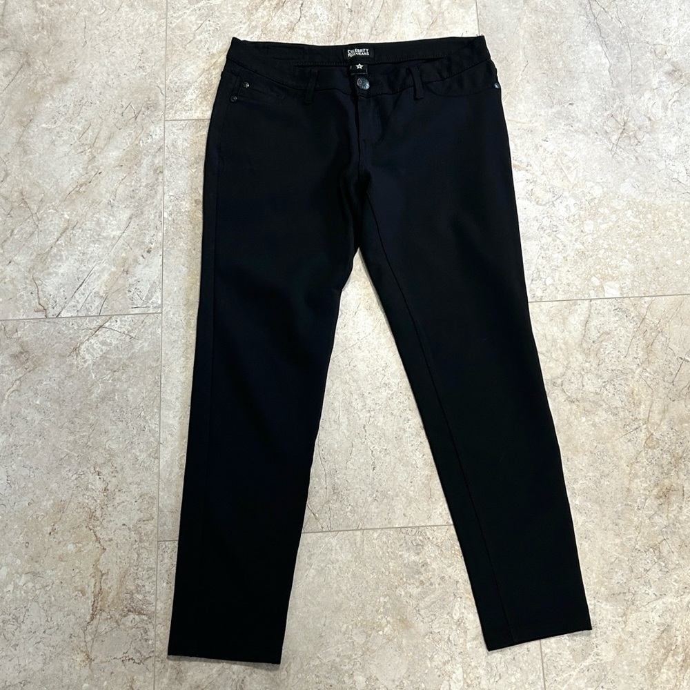 Celebrity Pink Juniors Black Stretch Jeans | Size 9 | Excellent Condition